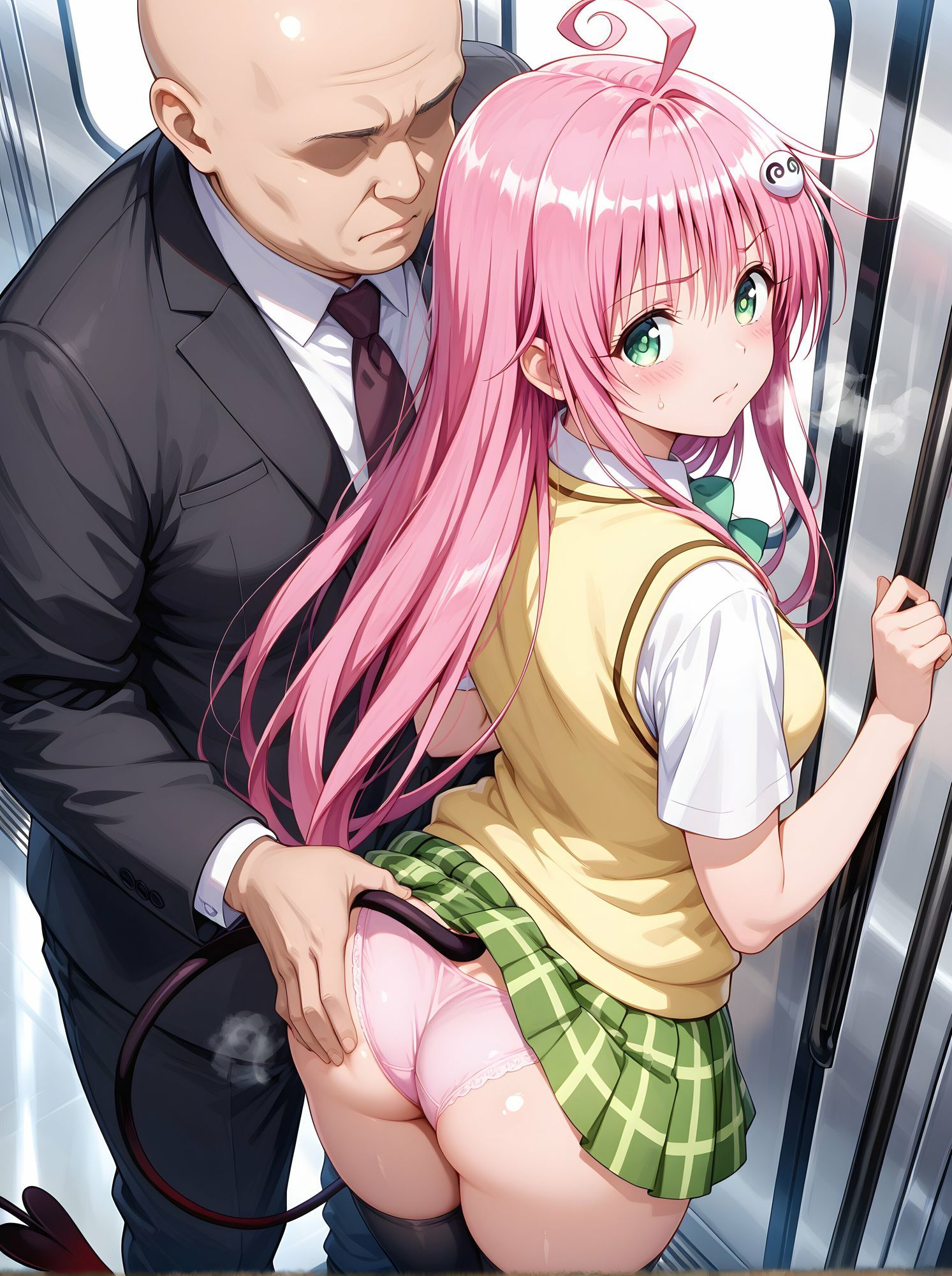 ララが痴●おじさんに寝取られて孕むまで サンプル2ページ目