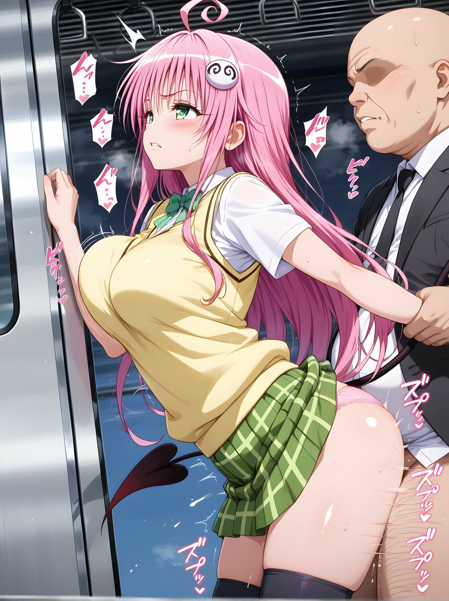 ララが痴●おじさんに寝取られて孕むまで サンプル4ページ目
