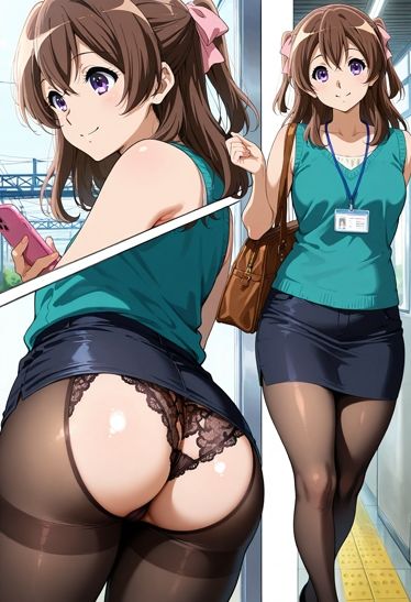 今日のパンティーチェック！その76＆その77 サンプル2ページ目