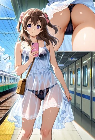 今日のパンティーチェック！その76＆その77 サンプル7ページ目