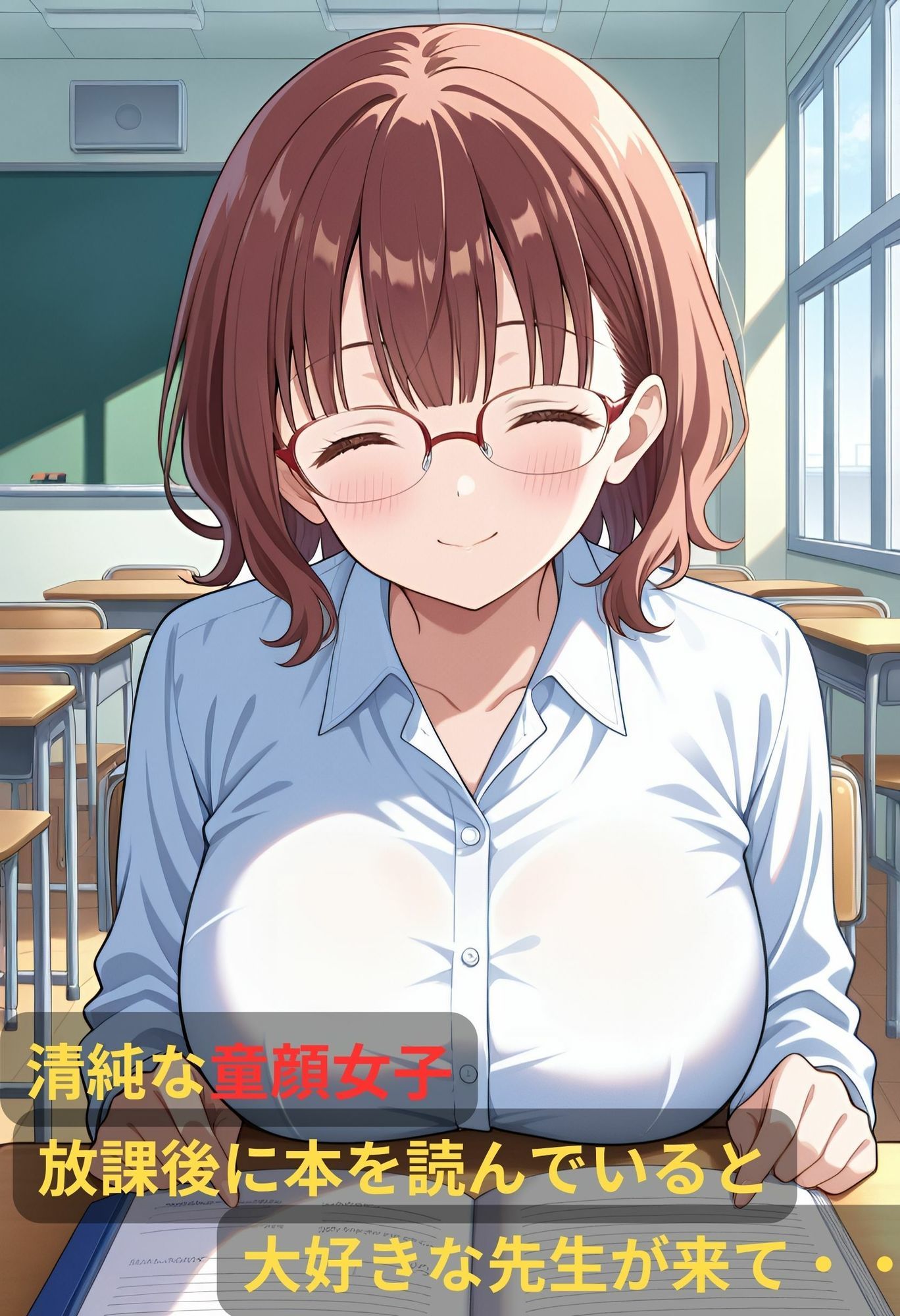 童顔学級委員のみだらな放課後 サンプル3ページ目