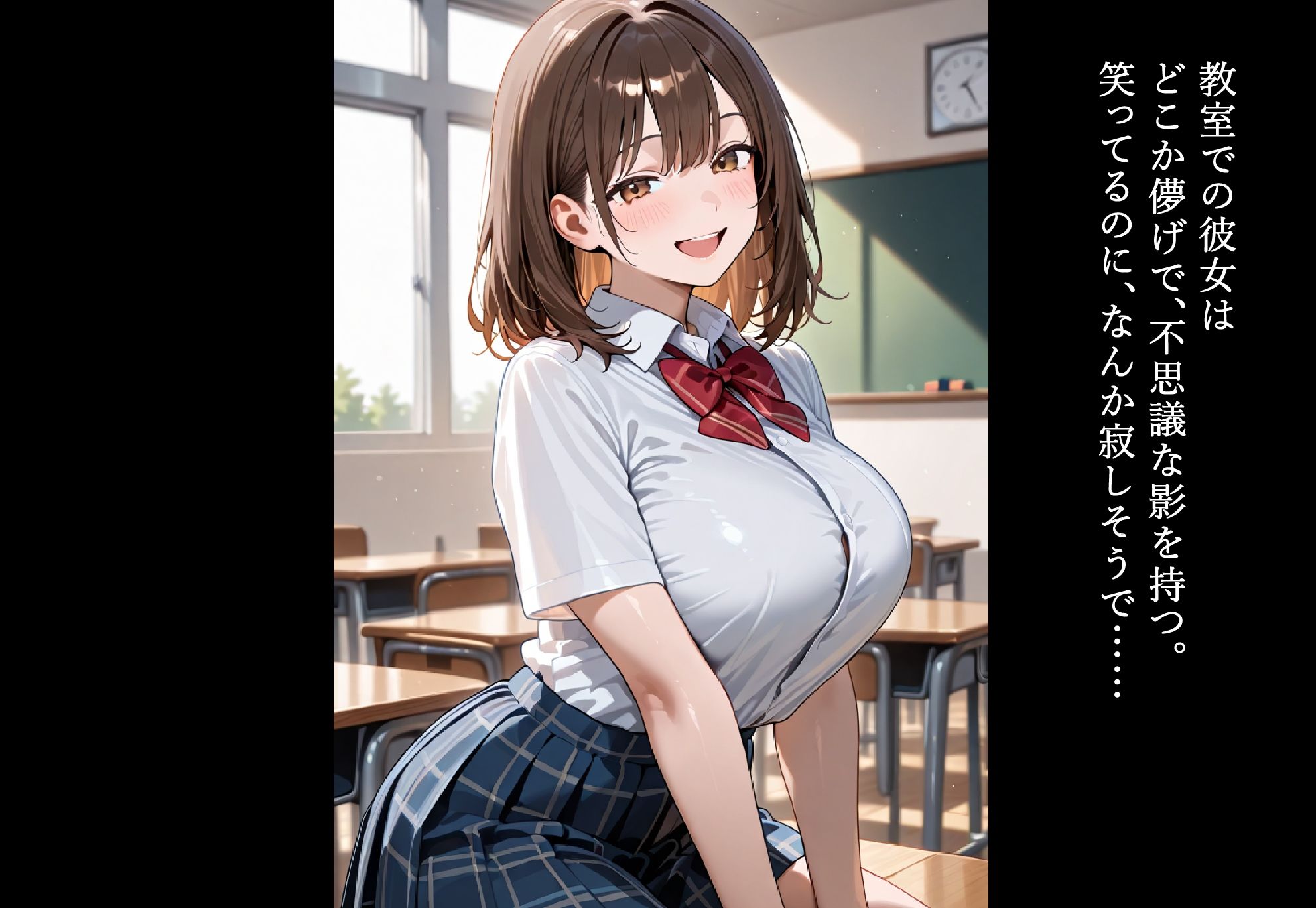 発情期女子校生 快感教室セックス サンプル1ページ目