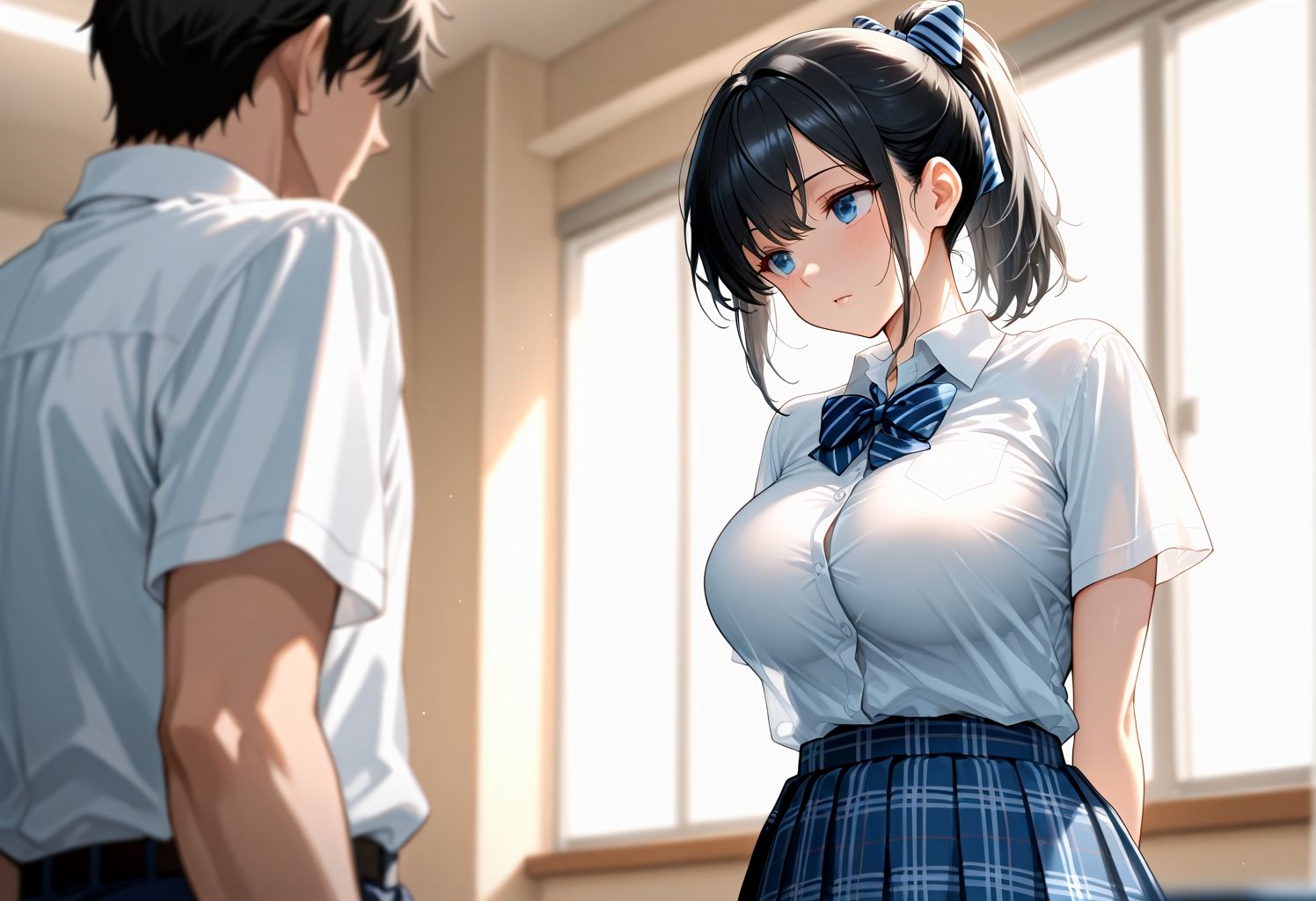 スク水女子校生との秘密の濃厚種付け日記 サンプル3ページ目