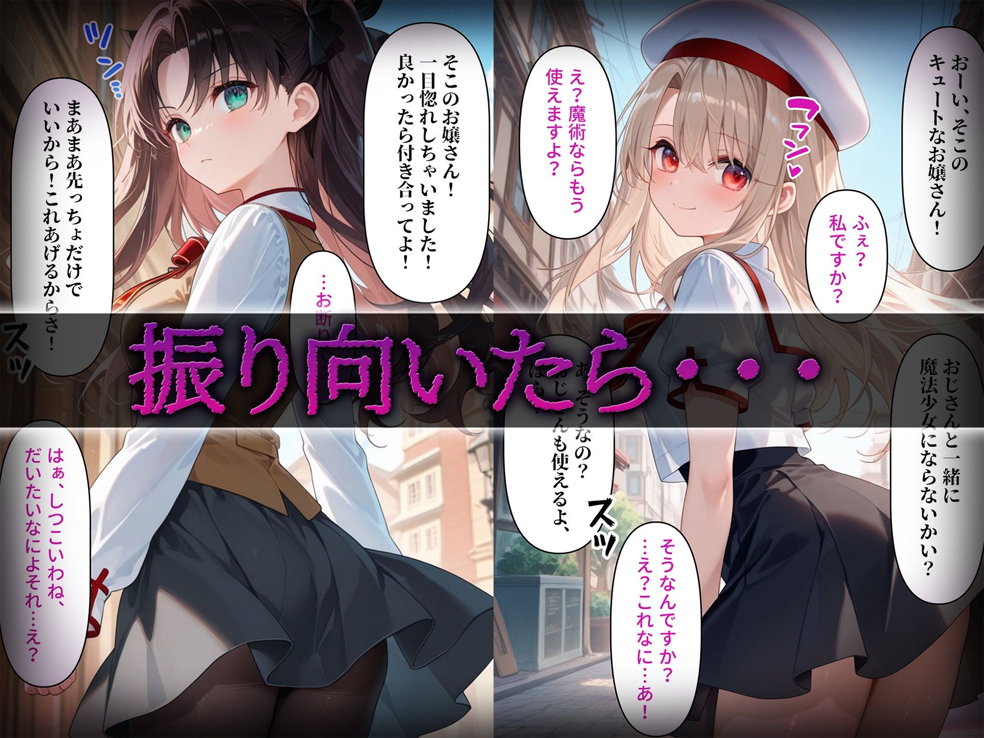 洗脳師 F〇te編（セリフあり） サンプル1ページ目