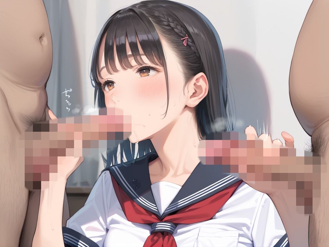 お嬢様学校の生徒に目隠し性感レッスン サンプル3ページ目