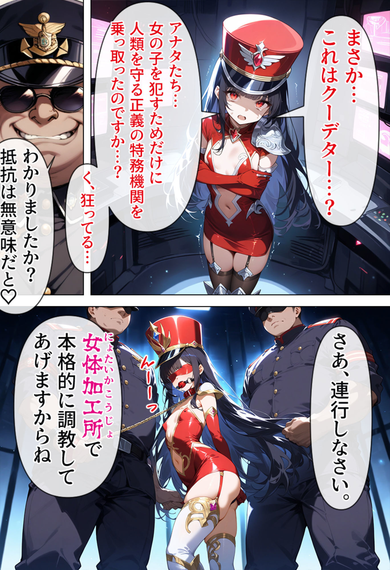神聖戦姫セレスギア〜絶対服従！！AV契約魔法の罠〜 サンプル3ページ目