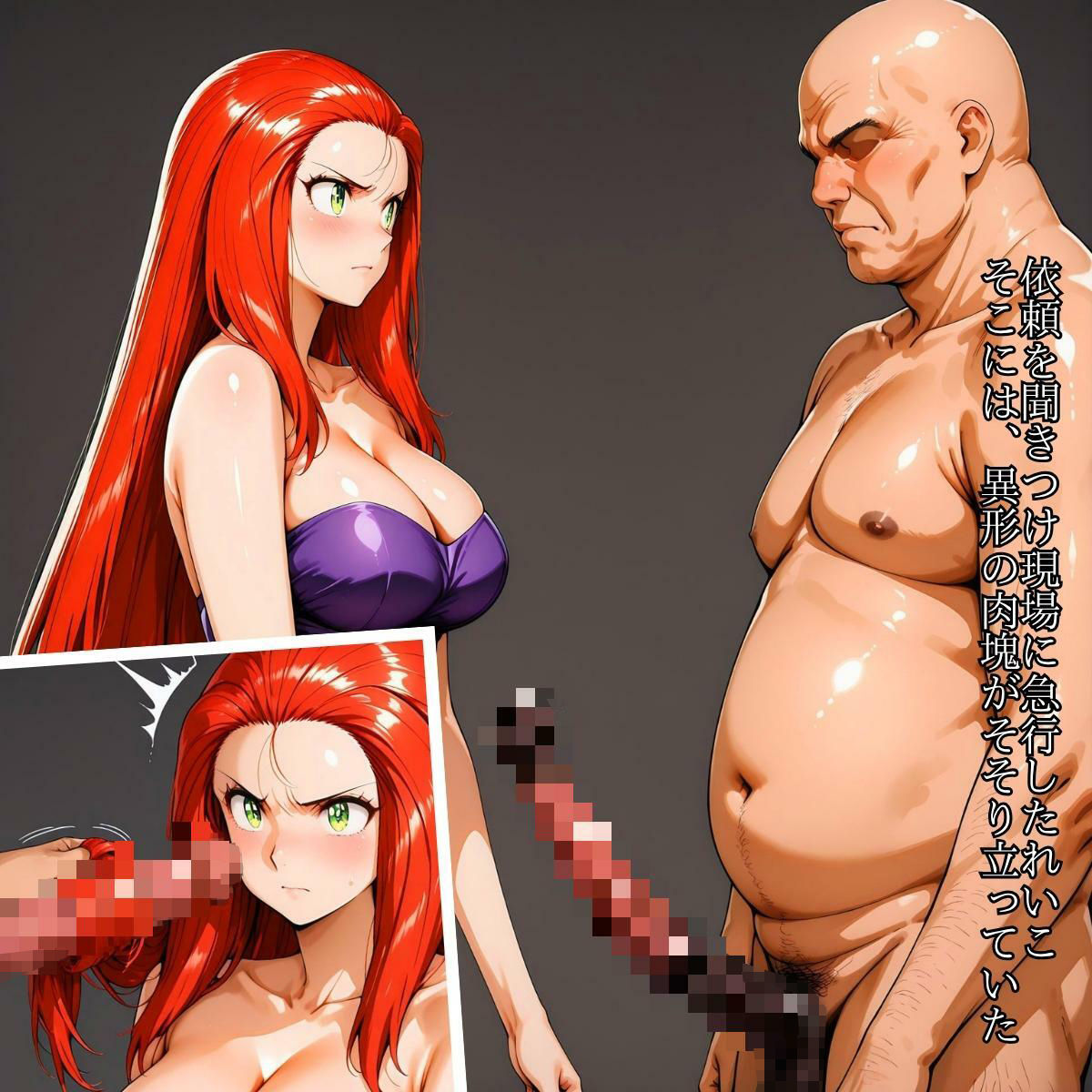 馬イアグラによって壊されたれいこ サンプル3ページ目