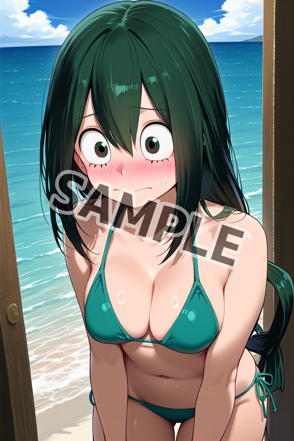 ヒーロー女子のスケベな活動〜蛙吹●雨編〜 サンプル4ページ目