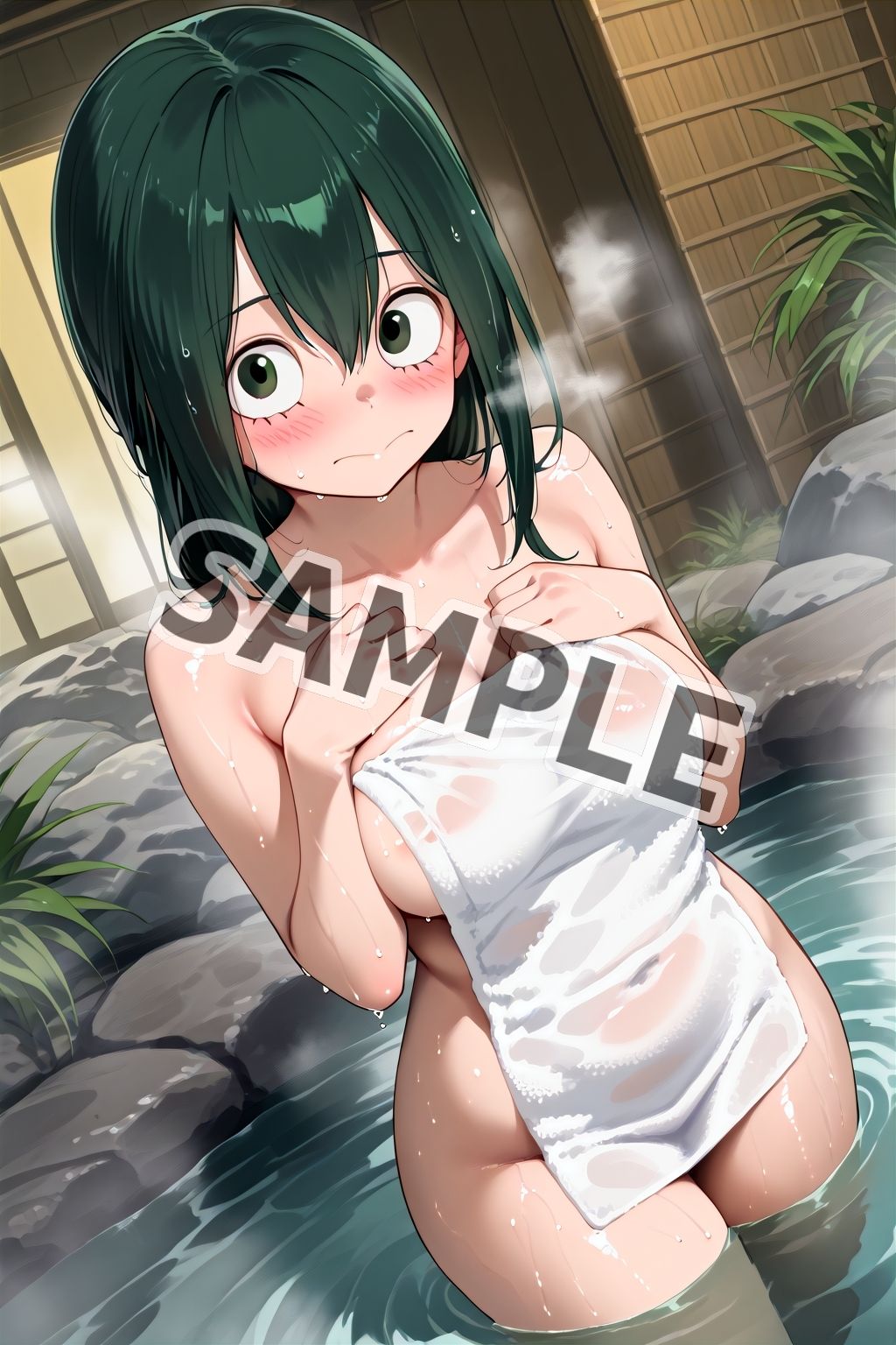 ヒーロー女子のスケベな活動〜蛙吹●雨編〜 サンプル5ページ目