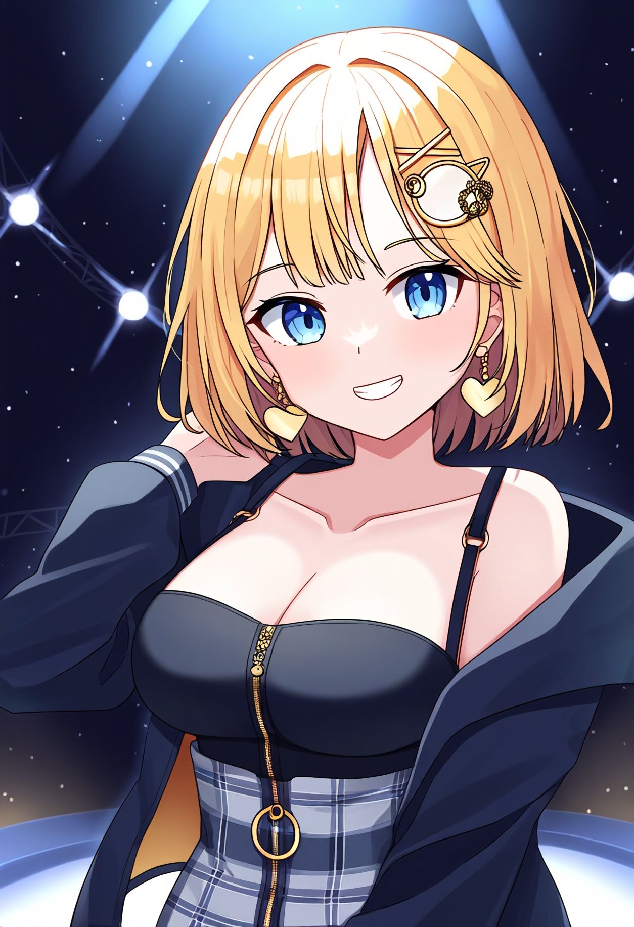 【買い切り版】バーチャル衣装故障で羞恥アメリア（English translation included） サンプル1ページ目