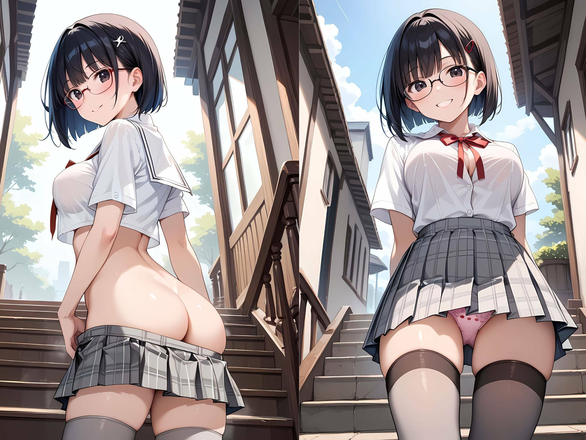 裏学園 - 女子だらけの特別○○授業 サンプル7ページ目