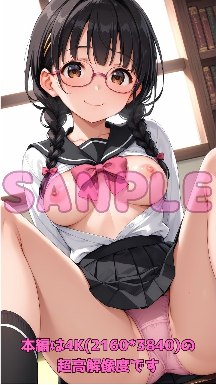 内気なメガネ図書委員の秘密のエッチな誘い3 サンプル1ページ目