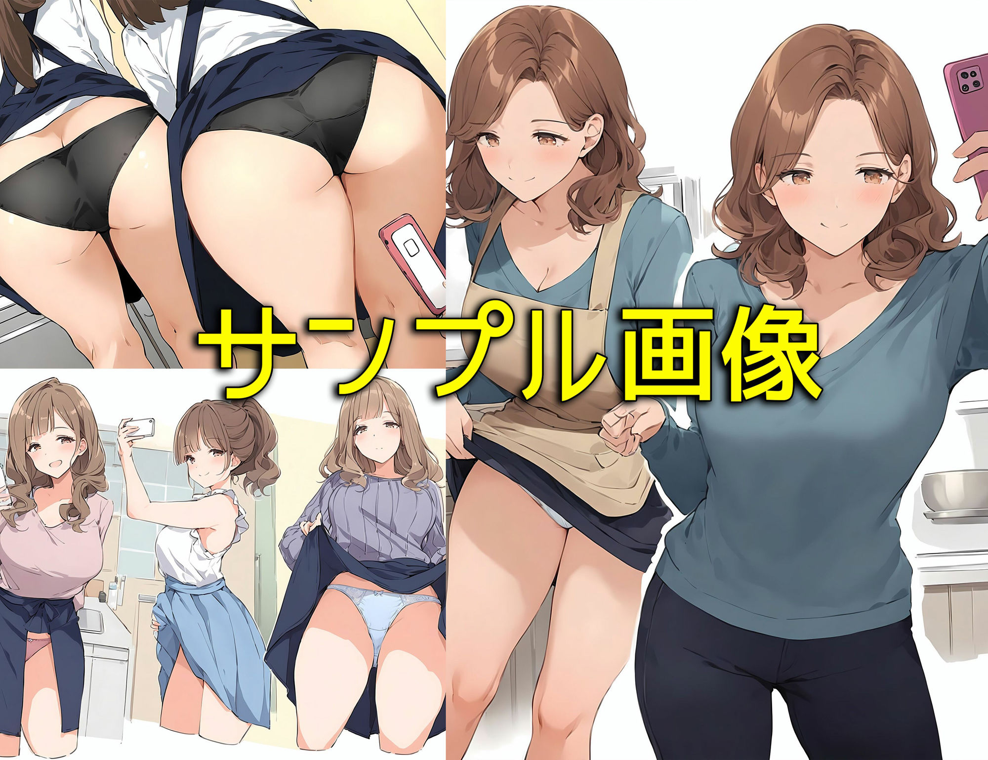 なんで僕の友達のママは下着を見せてくるんだろう5  自撮り大好き編 サンプル6ページ目