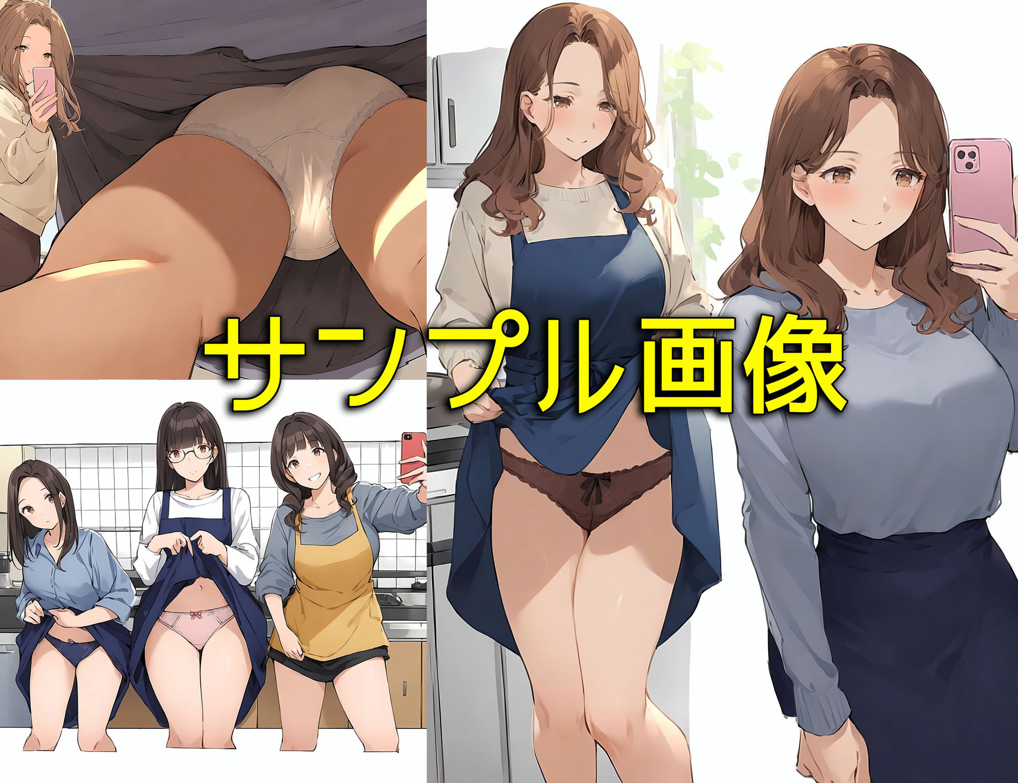 なんで僕の友達のママは下着を見せてくるんだろう5  自撮り大好き編 サンプル7ページ目