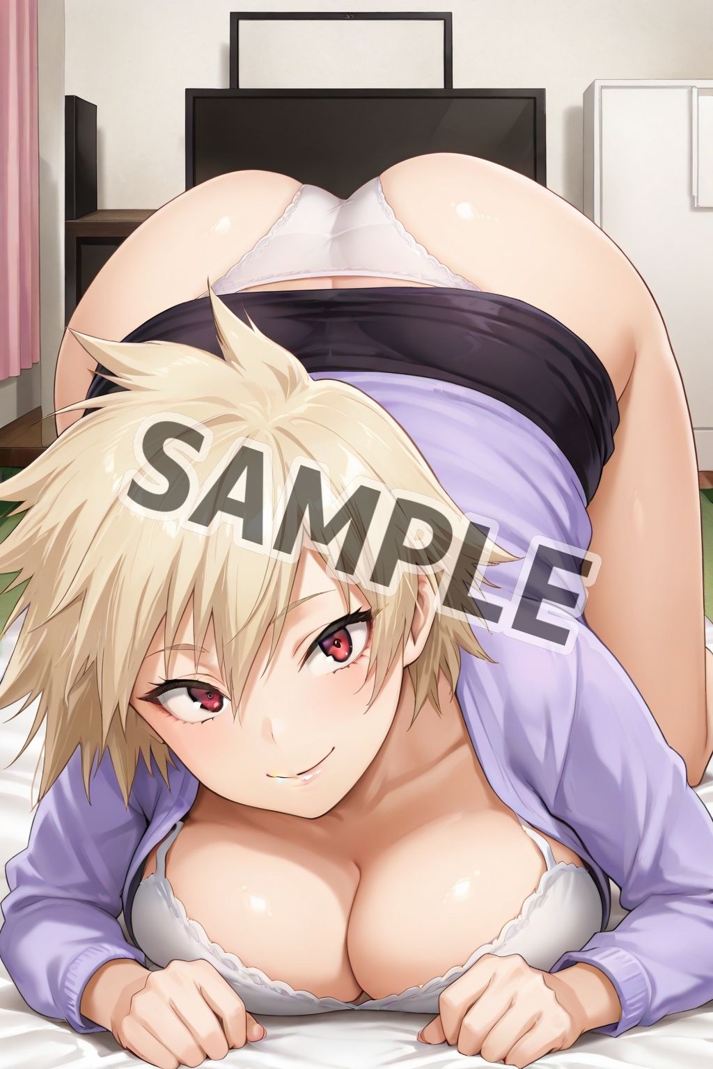 ヒーロー女子のスケベな活動（番外編）〜爆豪母（光己）〜 サンプル2ページ目