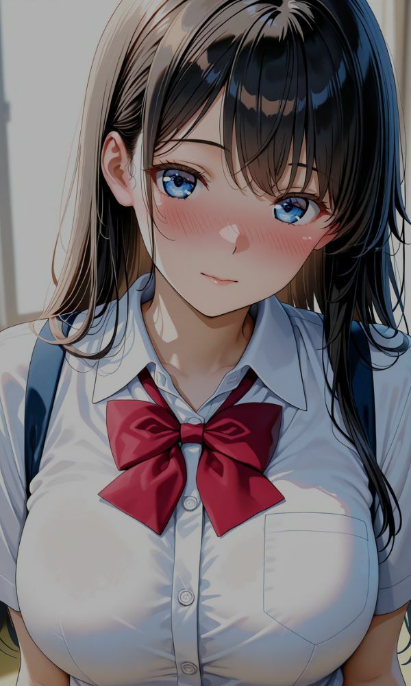 女子校生な妹を種付プレスするお話 サンプル2ページ目