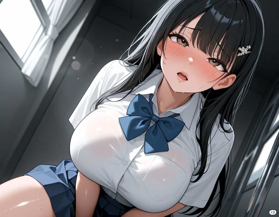 爆乳学園 種付け サンプル1ページ目
