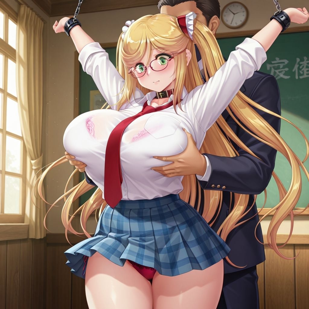 フェチコレ総集編 吊り上げ拘束されて背後からおっぱいを揉まれる対魔忍まとめ【総枚数1，000枚】 サンプル8ページ目