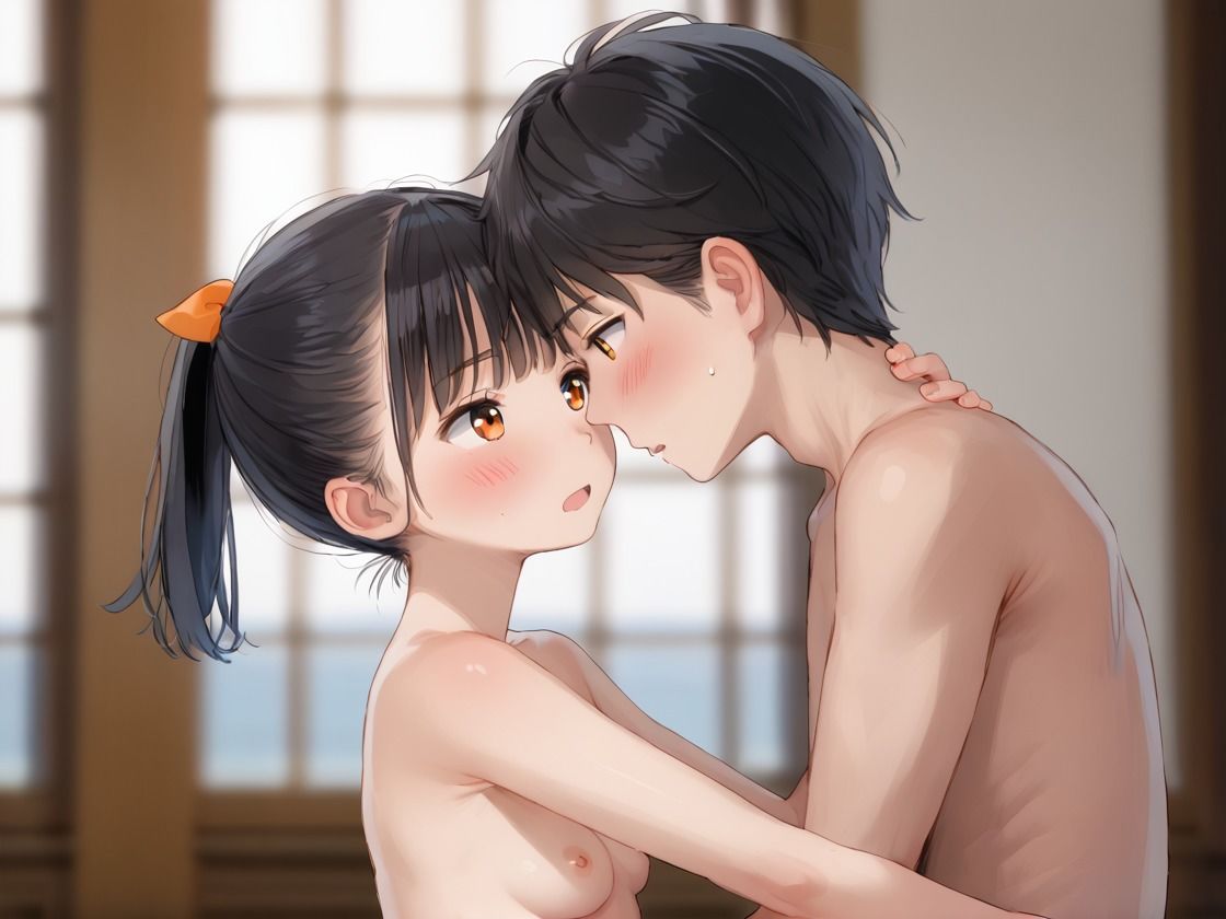 見て  挿れて  つるぺた少女の日常  〜初めての中出しお泊り会2〜 サンプル3ページ目