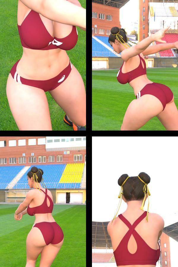 元祖中華女性格闘家 チュンリー（春麗）の写真集 麗しき春_08 サンプル1ページ目
