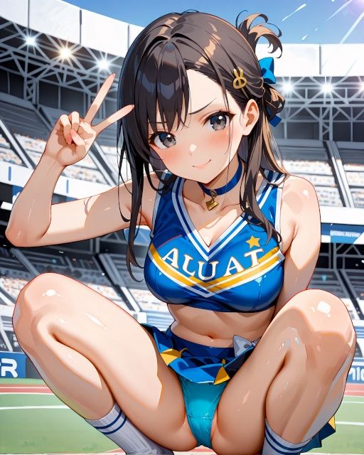 Secret Cheer 〜とっておきの応援姿〜 サンプル4ページ目