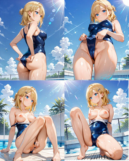 スク水図鑑-Vol.1- サンプル2ページ目
