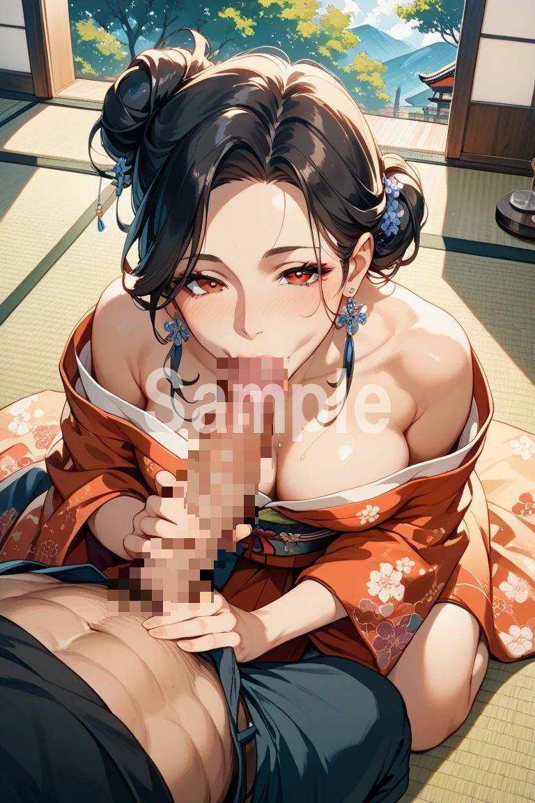 女将の秘密を見た夜 〜常連客に抱かれる宿〜 サンプル1ページ目