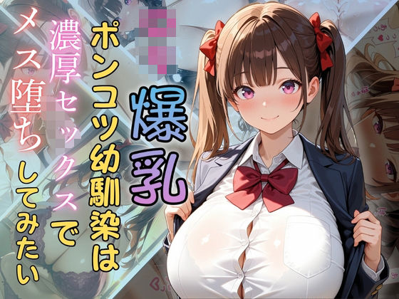 ロリ爆乳ポンコツ幼馴染は濃厚セックスでメス堕ちしてみたい