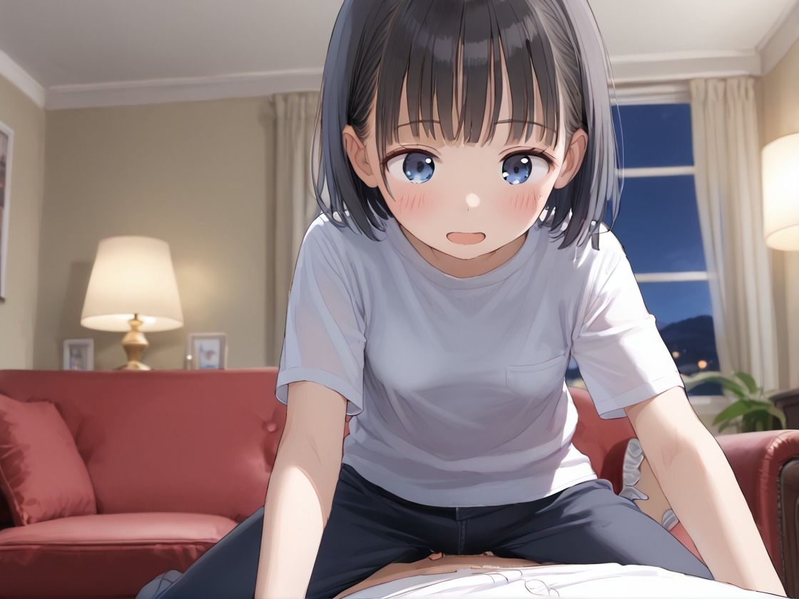 触って  感じて  つるぺた少女の日常  〜ホテルで朝から晩までえっち三昧〜 サンプル2ページ目