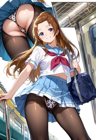 今日のパンティーチェック！その80＆その81 サンプル7ページ目