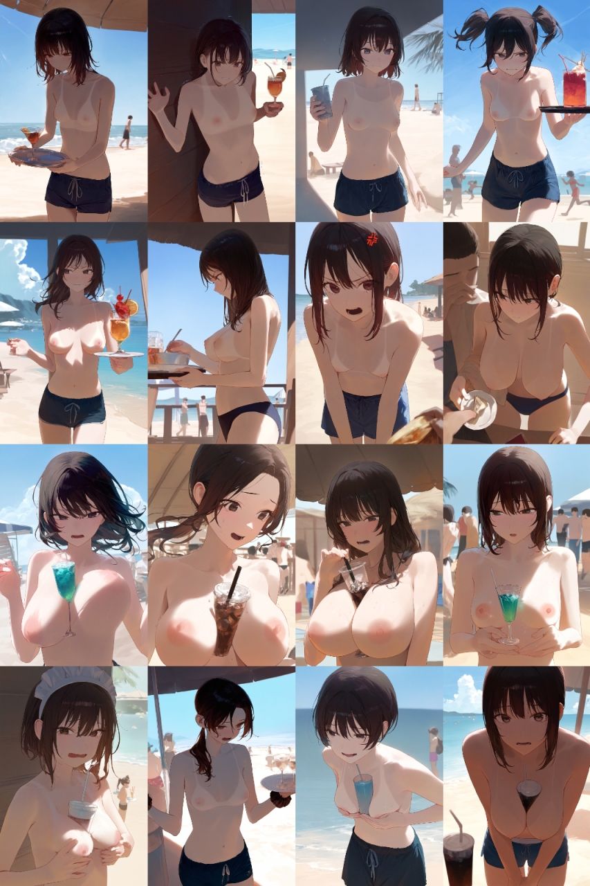 【500枚】罰ゲームで男水着チャレンジ サンプル4ページ目