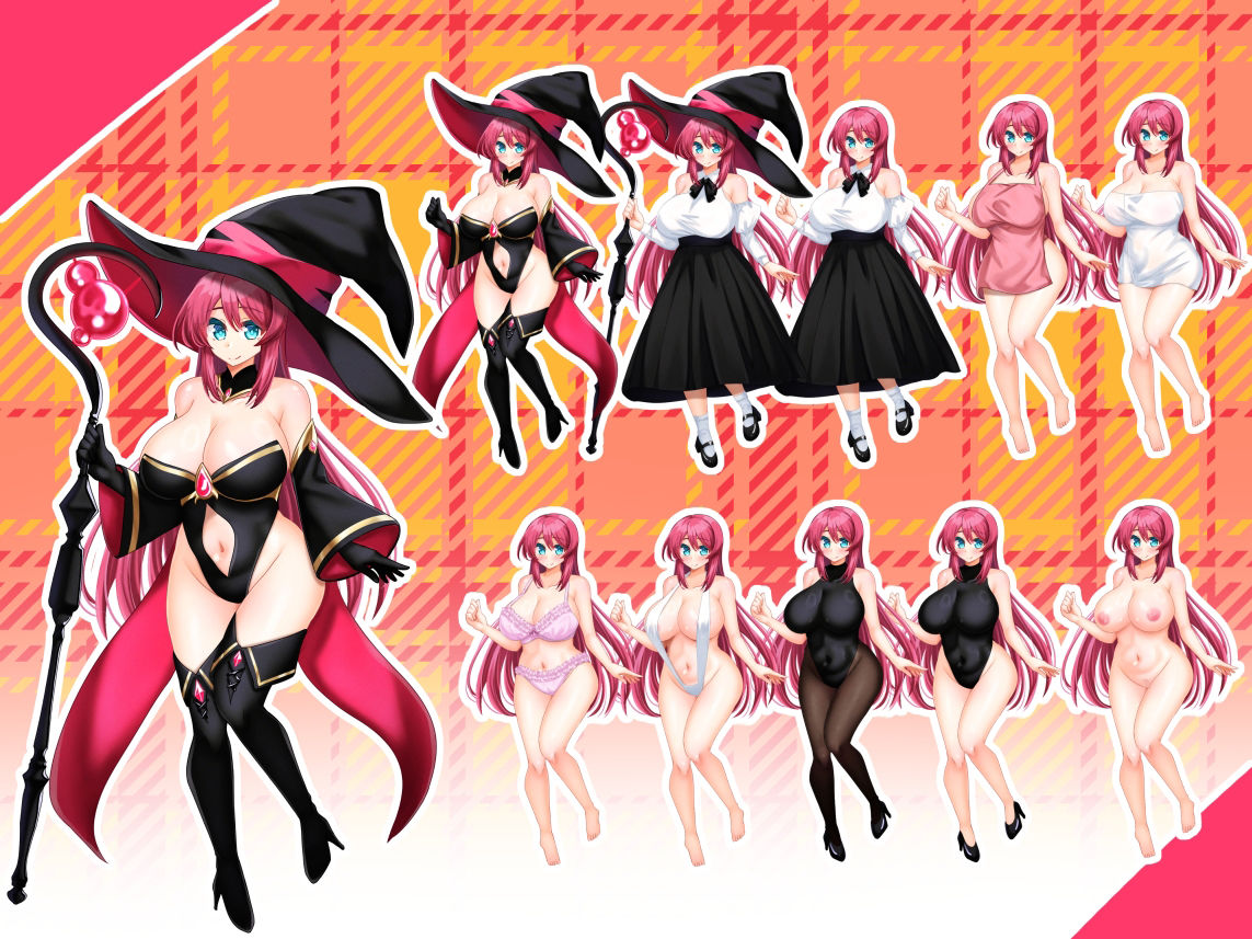 立ち絵素材集 ファンタジー サンプル2ページ目