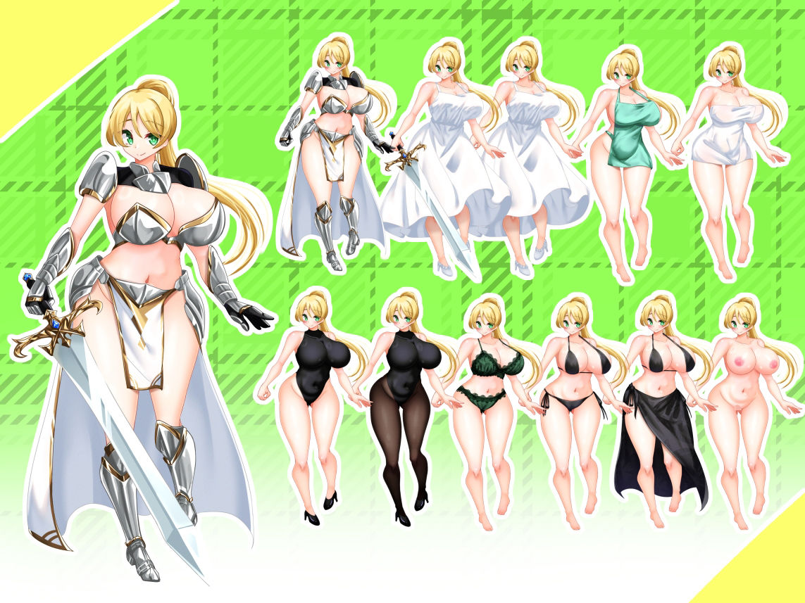 立ち絵素材集 ファンタジー サンプル3ページ目