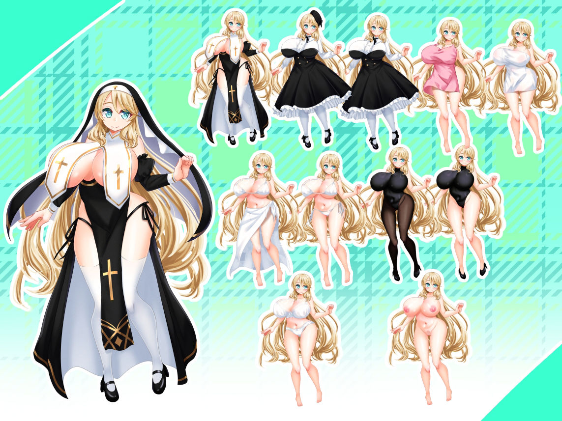 立ち絵素材集 ファンタジー サンプル6ページ目