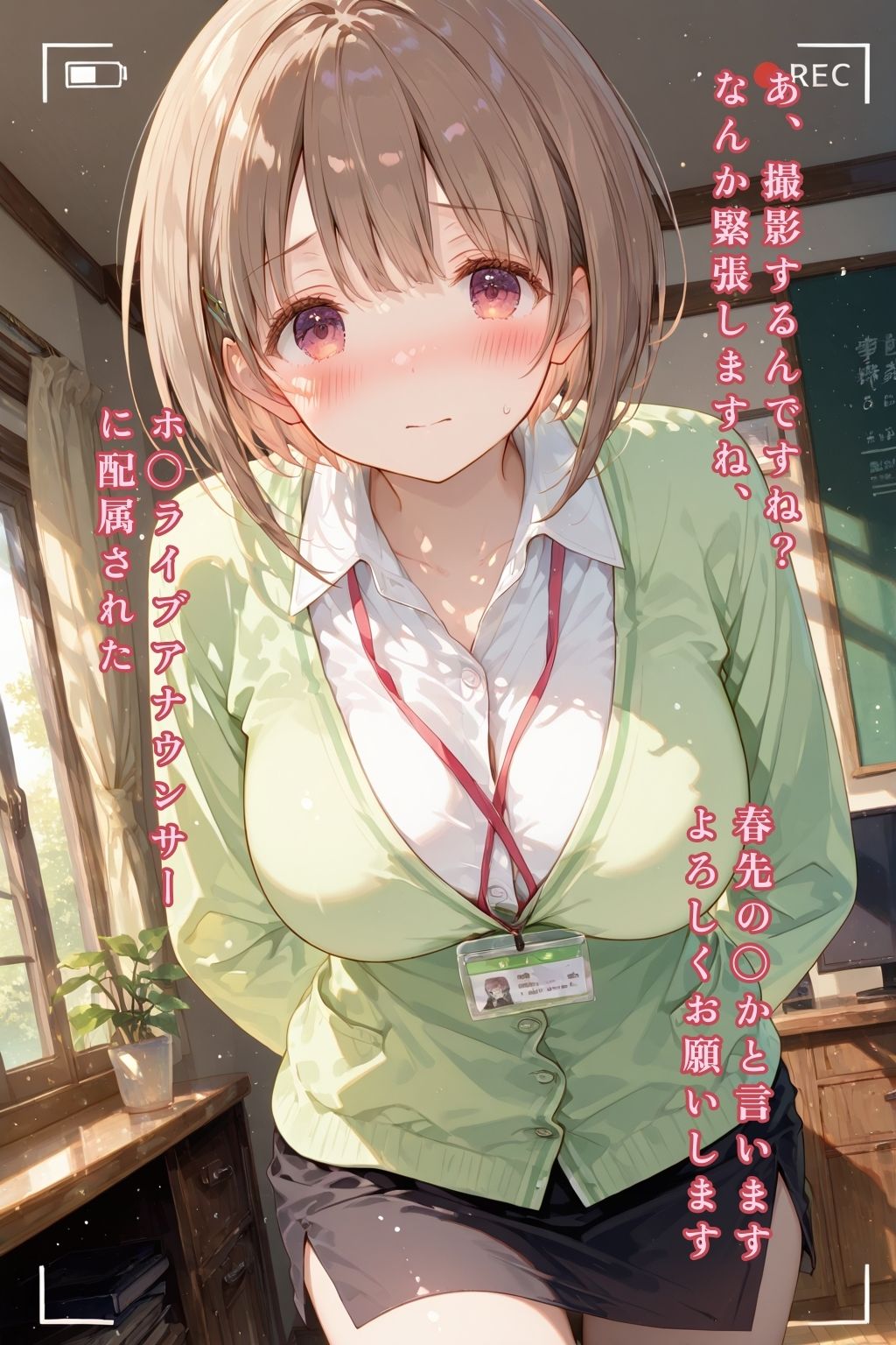 COVER女子社員春先のどか サンプル1ページ目