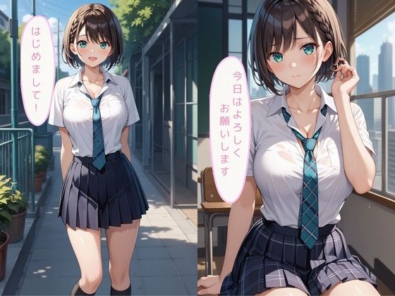 同級生では物足りない美少女J〇が放課後にパパ活！〜たわわJK編〜 サンプル2ページ目