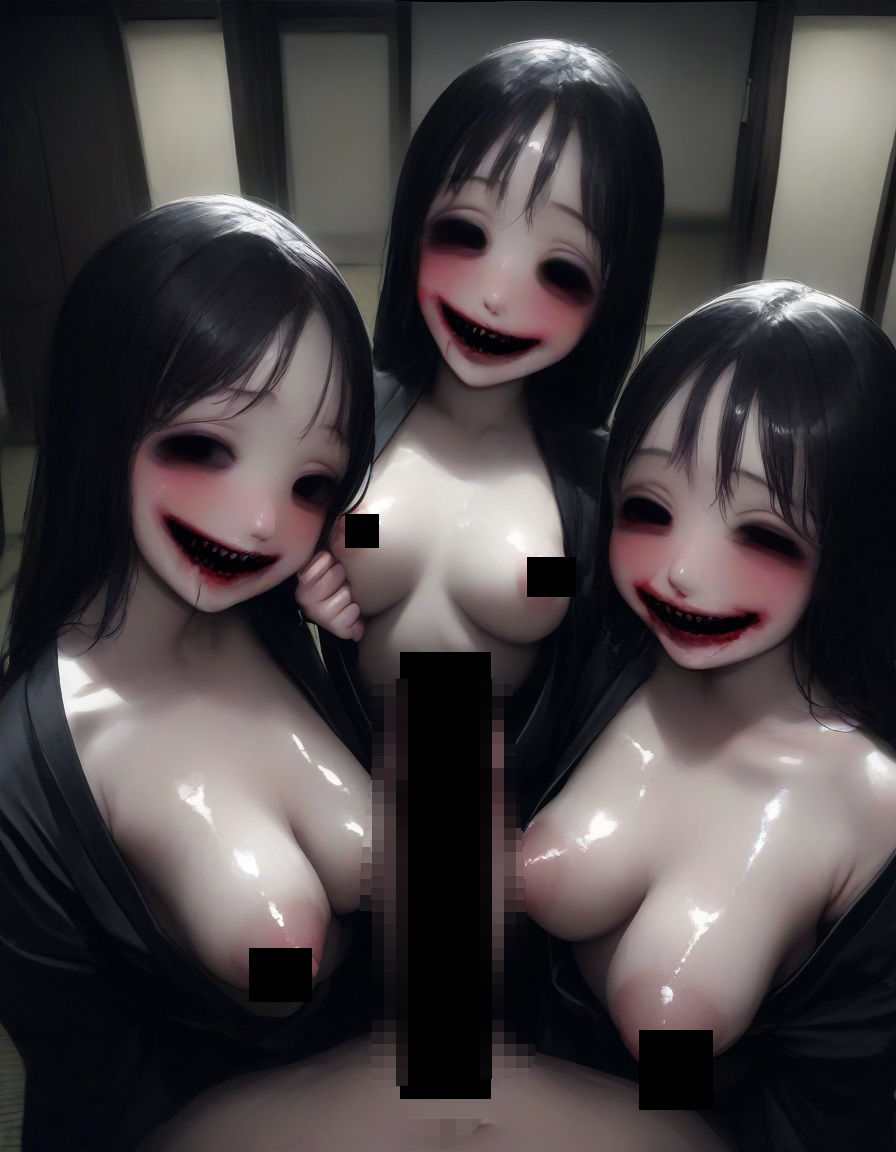 【R18】怨霊の屋敷【161枚】 サンプル4ページ目