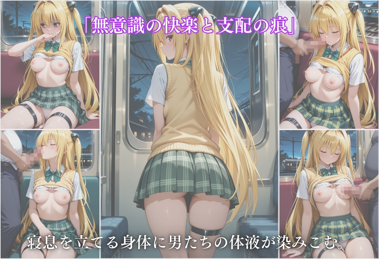 電車痴●『痴●to LOVEる』〜金色の闇編〜 サンプル4ページ目