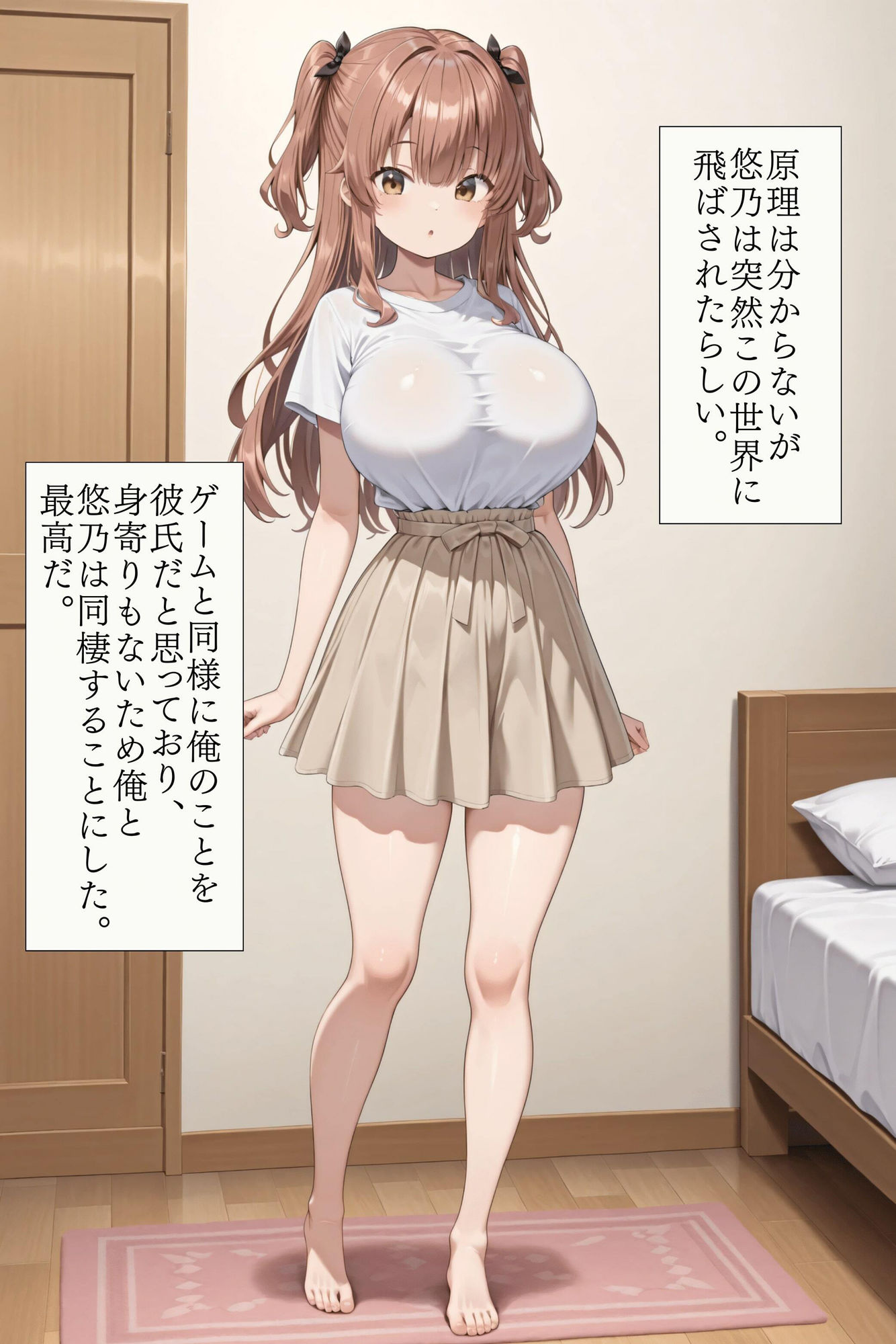 二次元に敗北するマゾ サンプル3ページ目
