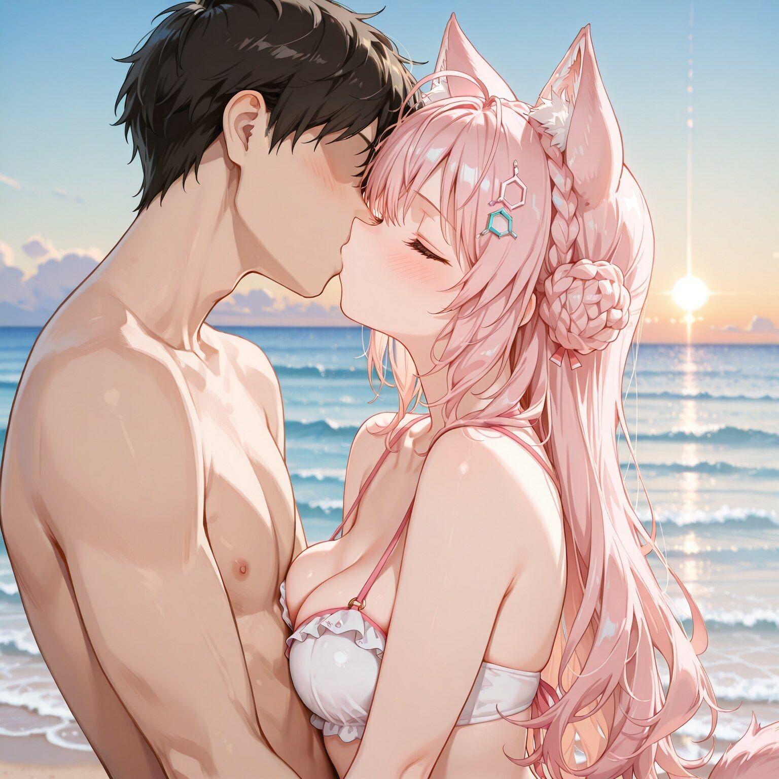 ホロライブ海水浴 サンプル1ページ目