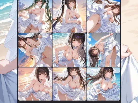 nude wedding2025 ［花嫁さんのビーチSEX記録］ サンプル5ページ目