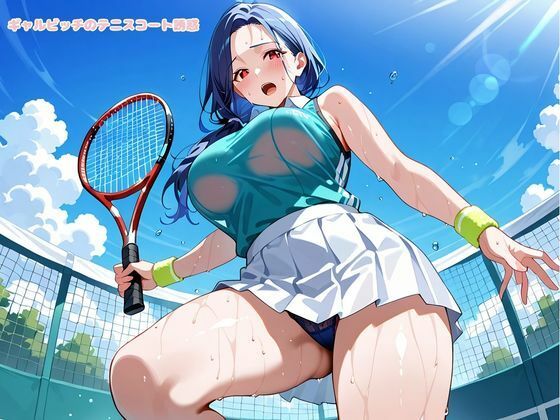 ギャルビッチのテニスコート誘惑 サンプル3ページ目