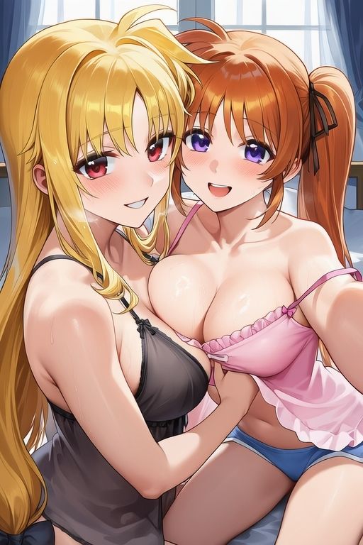 なのはとなら共に堕ちる。フェイトならそうする サンプル2ページ目