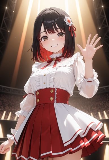 清楚黒髪アイドルとプロデューサーの秘密のお仕事【全236枚】 サンプル1ページ目