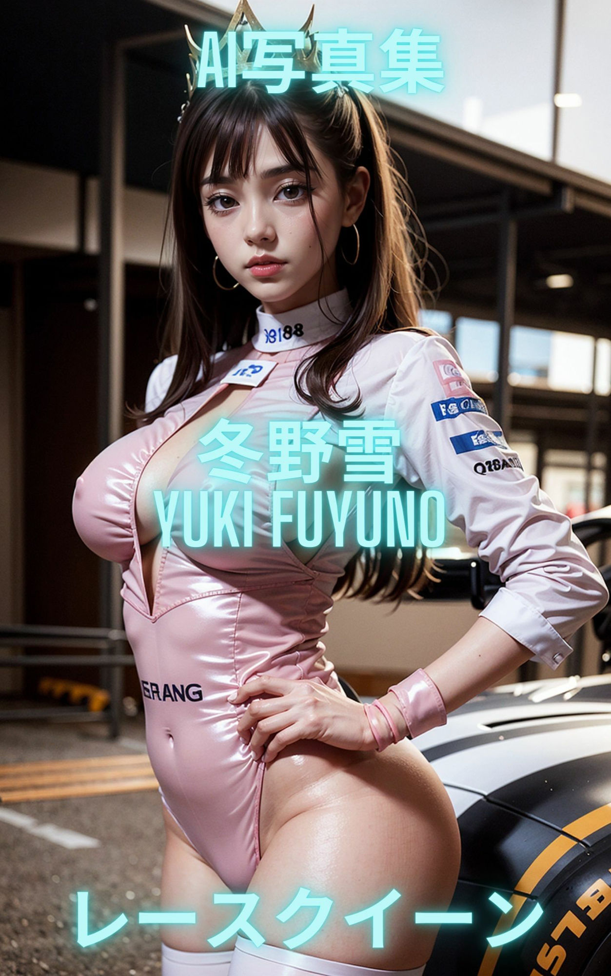 AI写真集 冬野雪 Yuki Fuyuno レースクイーン サンプル1ページ目