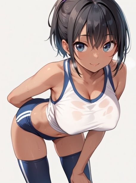 陸上少女に無理矢理セックスしたら簡単に快楽堕ちした サンプル1ページ目