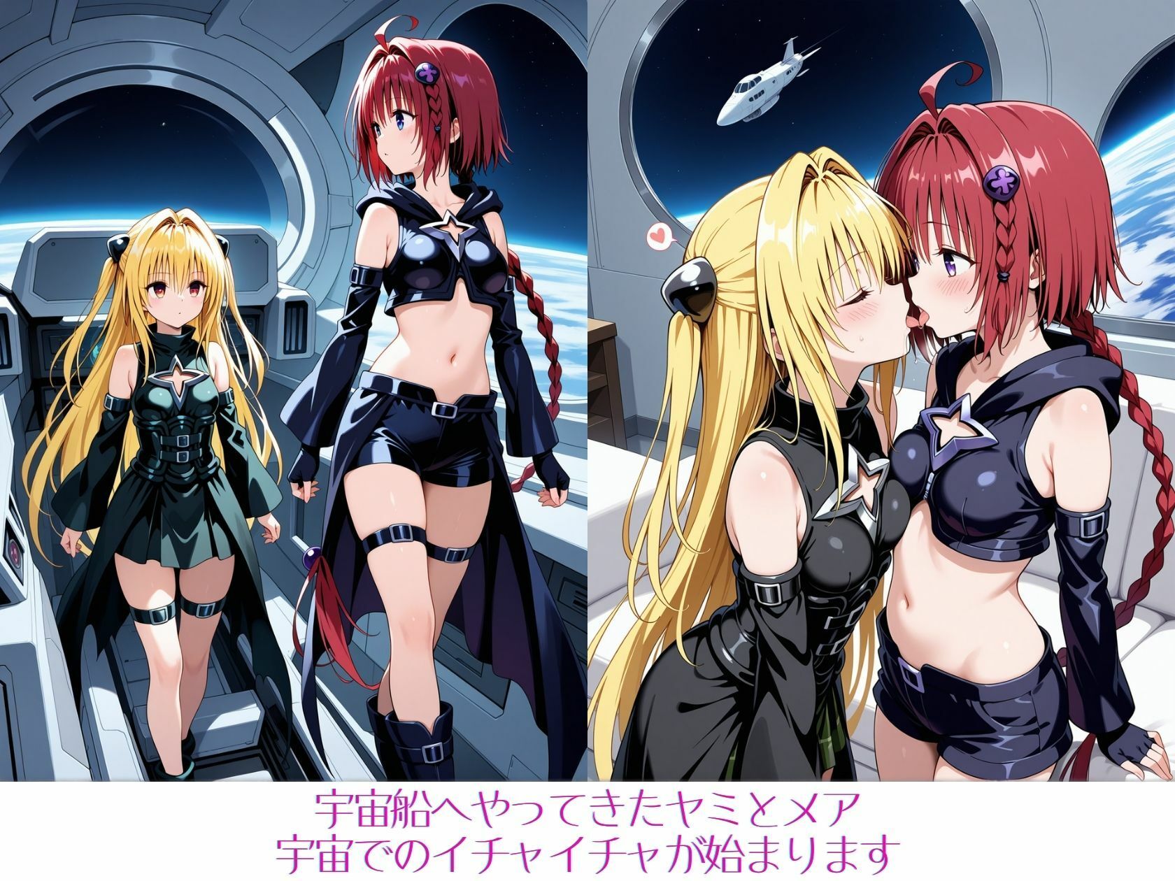 金色のメアフレンドシップ サンプル1ページ目