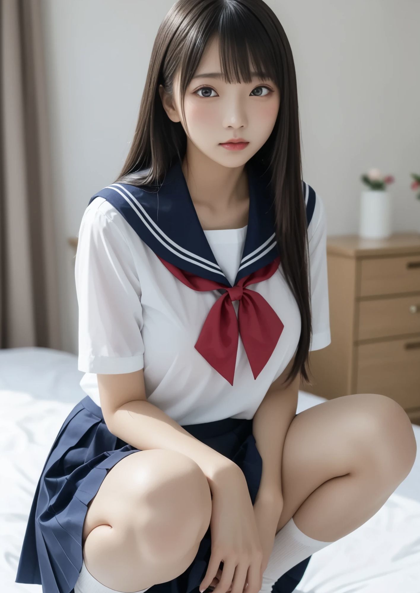 今日だけ！セーラー服っ！！如月クレア サンプル1ページ目