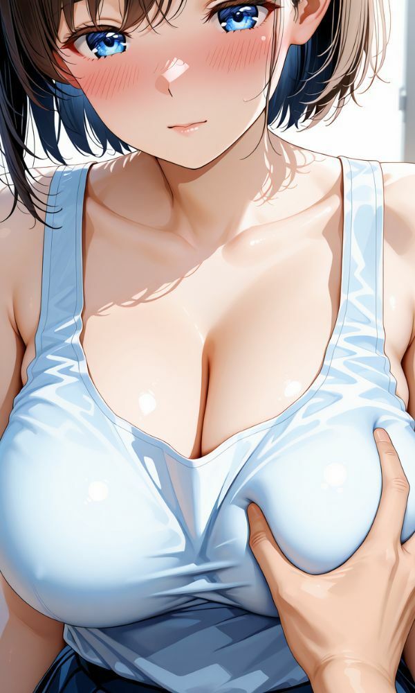 〜爆乳学園〜  エロ女子校生  秘密の誘惑 サンプル2ページ目