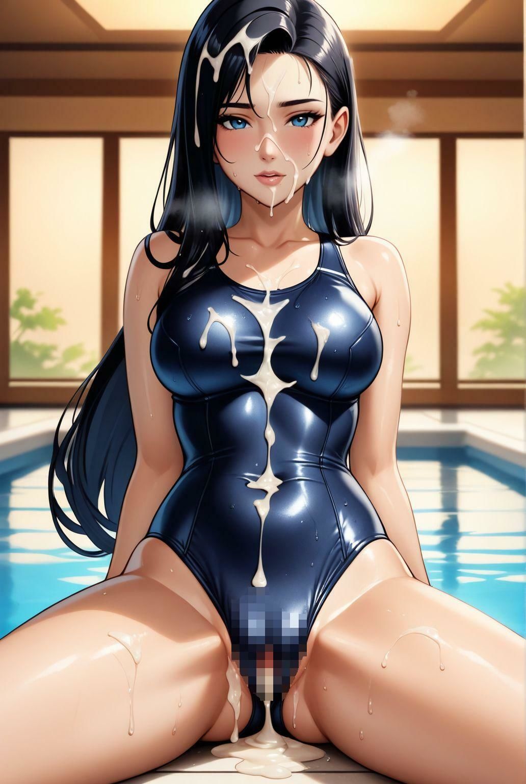 しっとり濡れる若熟女人妻  プールサイドで囁く欲情 サンプル10ページ目